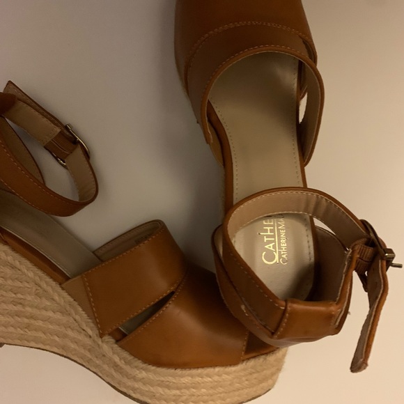 Catherine maladrino Leather wedges - Picture 2 of 3